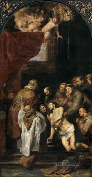 Paul Malerei - Die letzte Kommunion von St Francis Barock Peter Paul Rubens